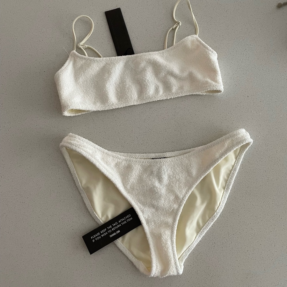 Triangl MICA - JOLY TERRY TOWELLING CROP BIKINI SET
